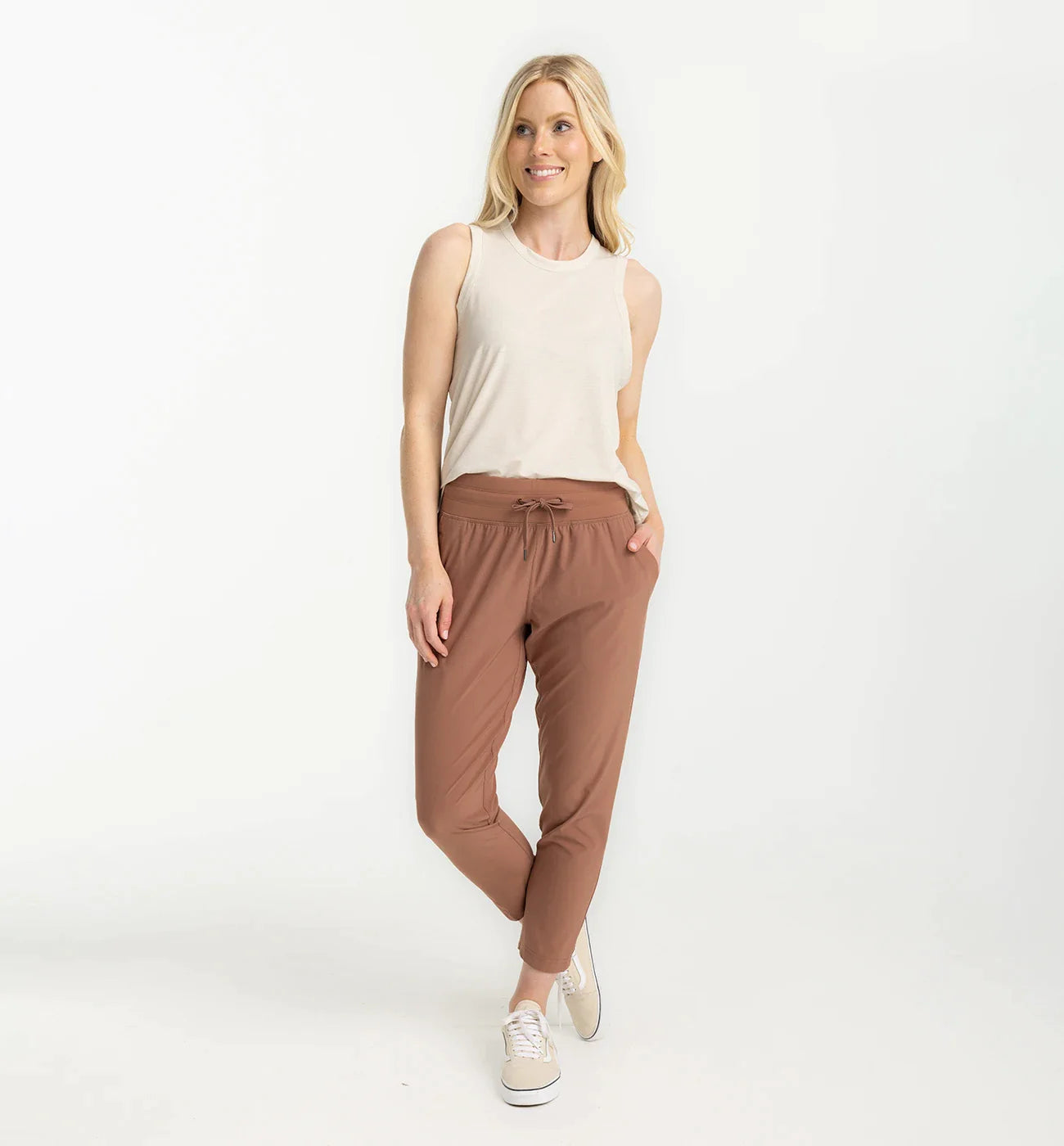 Free Fly Women's Breeze Cropped Pants | Baltic Amber