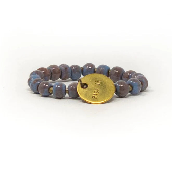 Simbi Blue Dawn Inspirational Charm Bracelet | Risk It