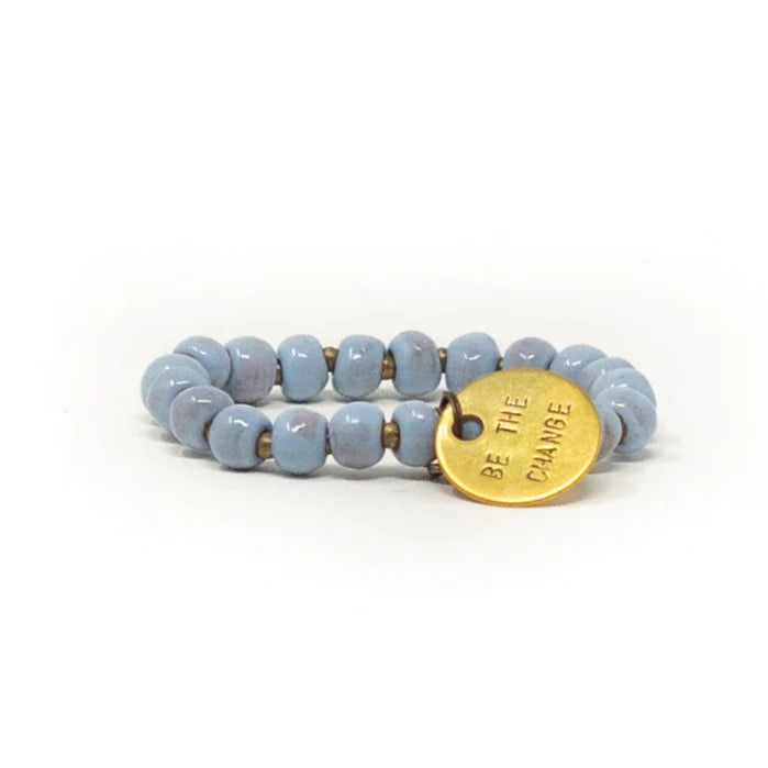 Simbi PeriTwinkle Inspirational Charm Bracelet | Be the Change