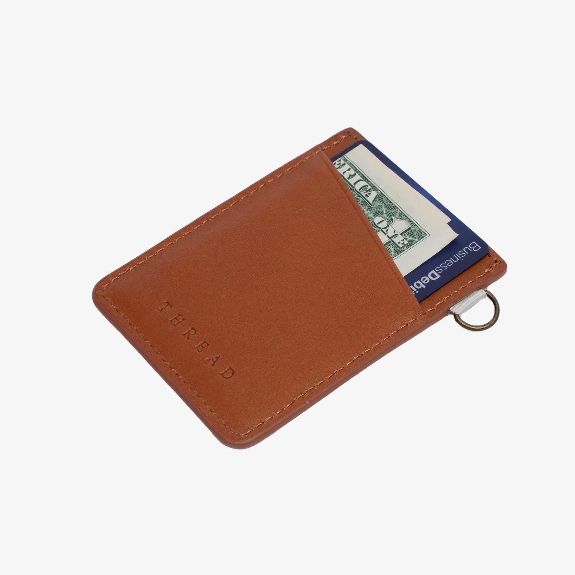 Thread Wallets Ziggy Leather Vertical Card Holder