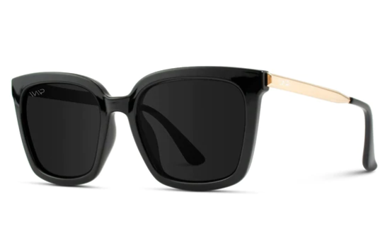 Wear Me Pro Madison Polarized Sunglasses: Black