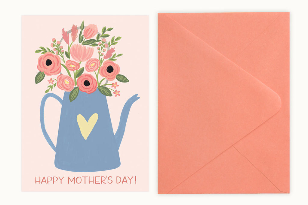 Flowers Can - Mother's Day Card