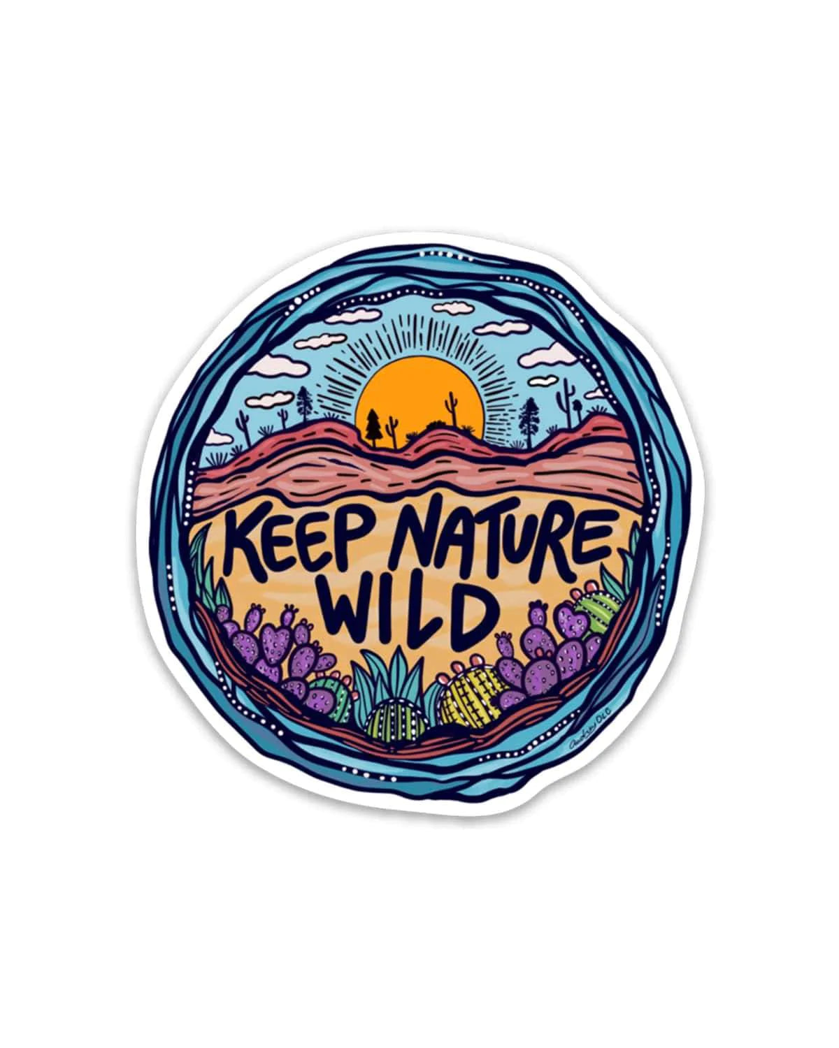 Wild Earth Sticker