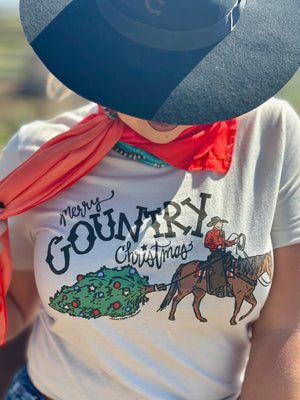 Merry Country Christmas Tee