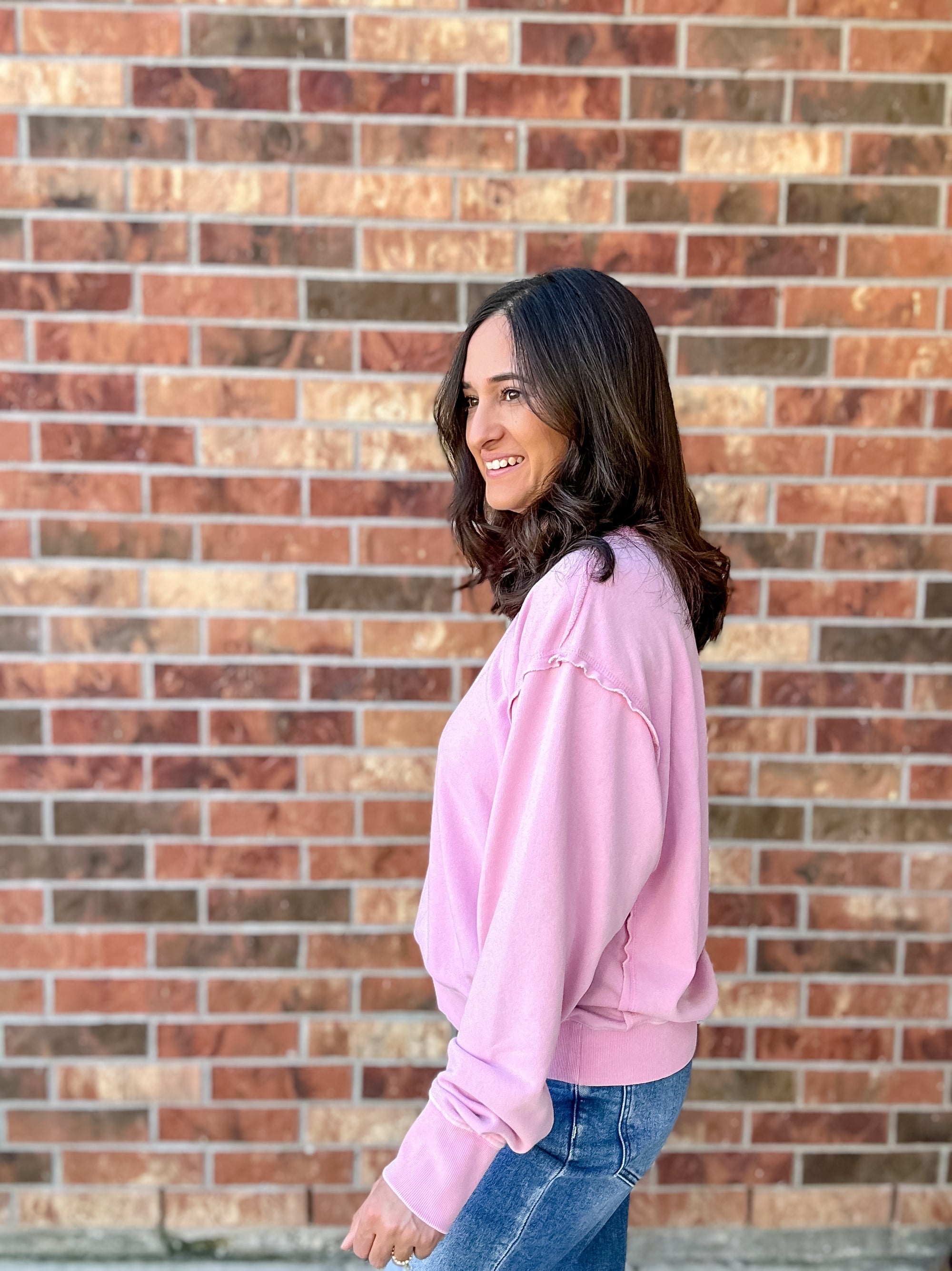 Marisa Pullover | Rose Pink