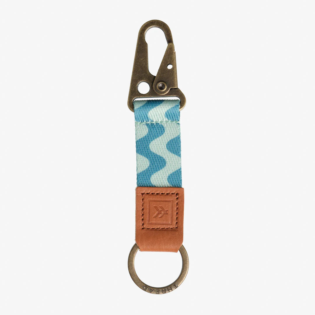 Thread Wallets - Waves Keychain Clip