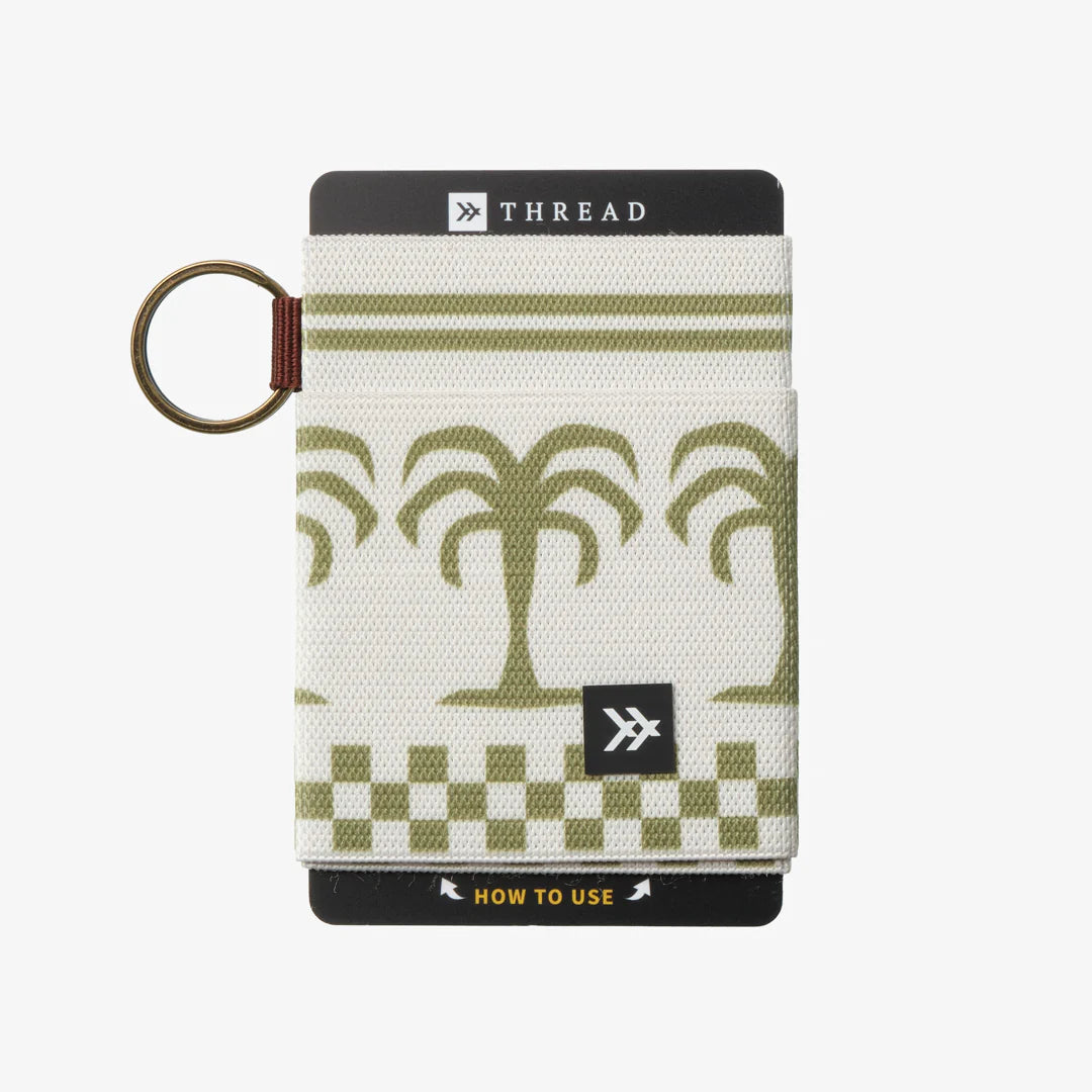 Thread Wallets - Palm Tree Elastic Wallet