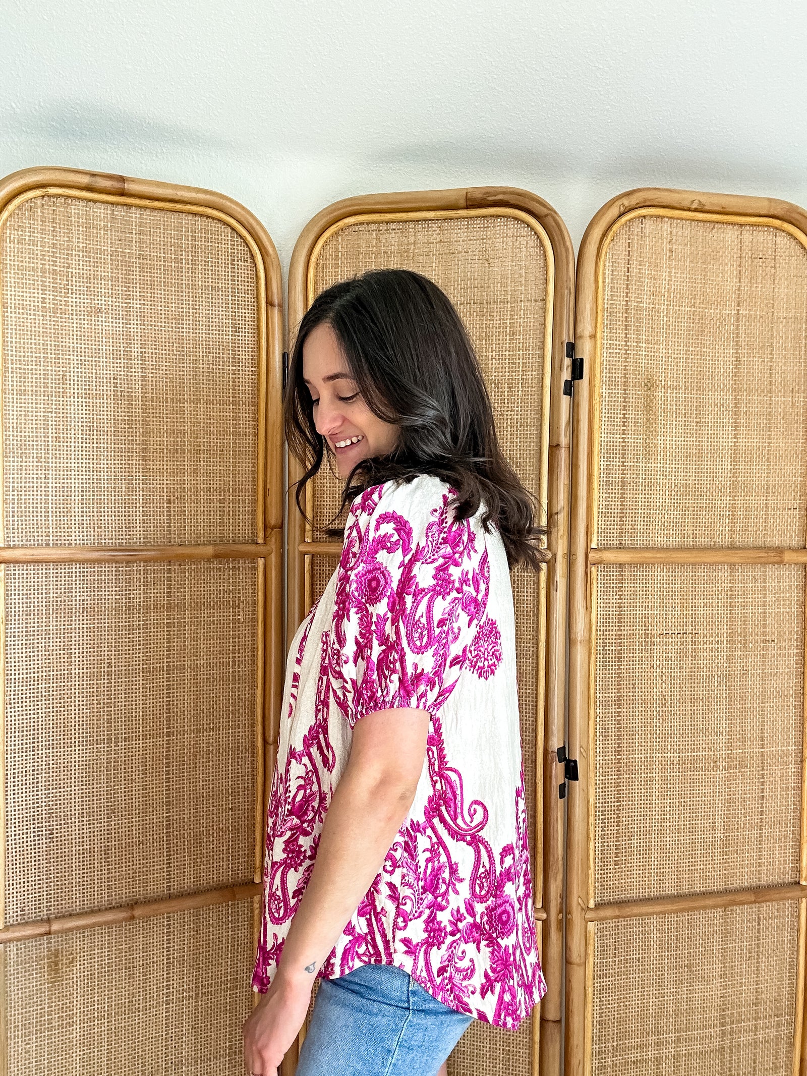 Michelle Top | Fuschia