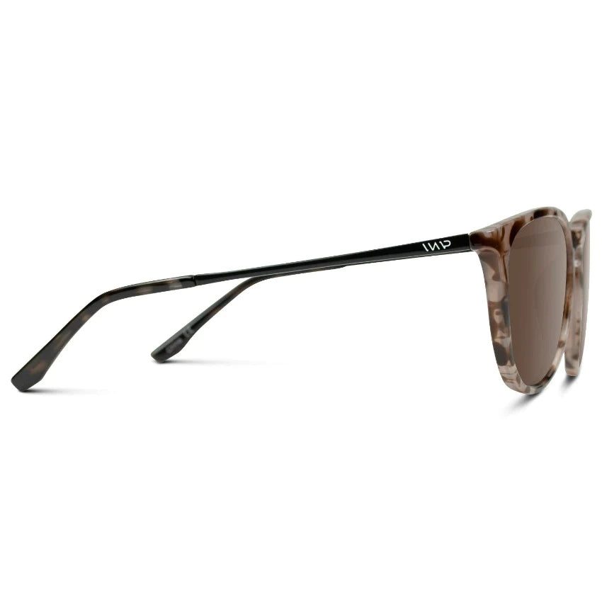 Wear Me Pro Drew Polarized Sunglasses | Blush Tortoise / Brown Gradient