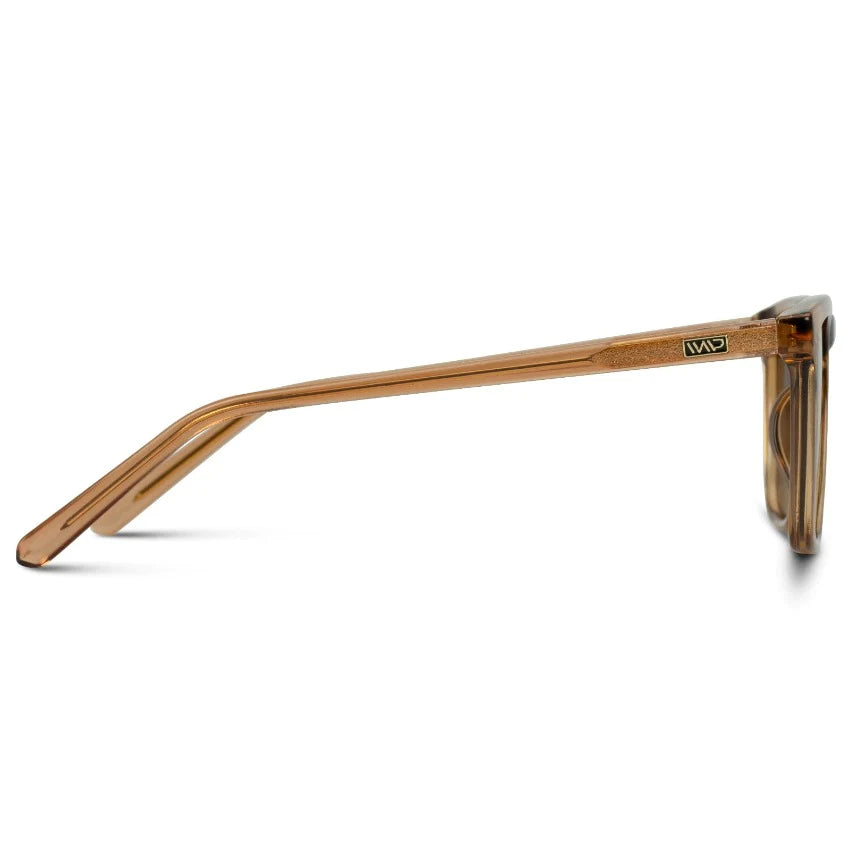 Wear Me Pro Wesley Sunglasses | Crystal Brown Frame / Brown Lens