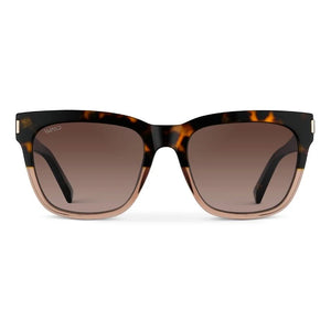 Wear Me Pro Dakota Sunglasses | Crystal Brown Tortoise Frame / Brown Gradient Lens