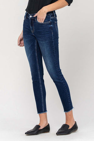 Vervet Mid Rise Crop Skinny Jeans