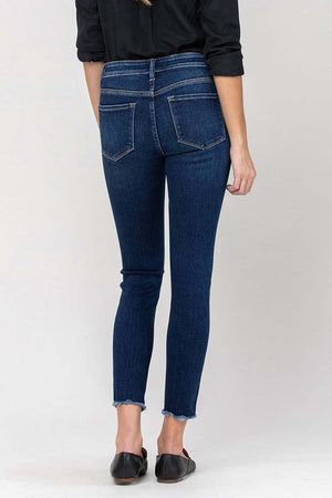 Vervet Mid Rise Crop Skinny Jeans