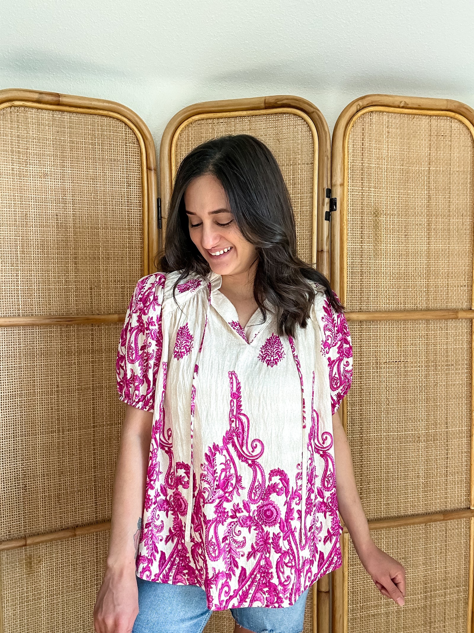 Michelle Top | Fuschia