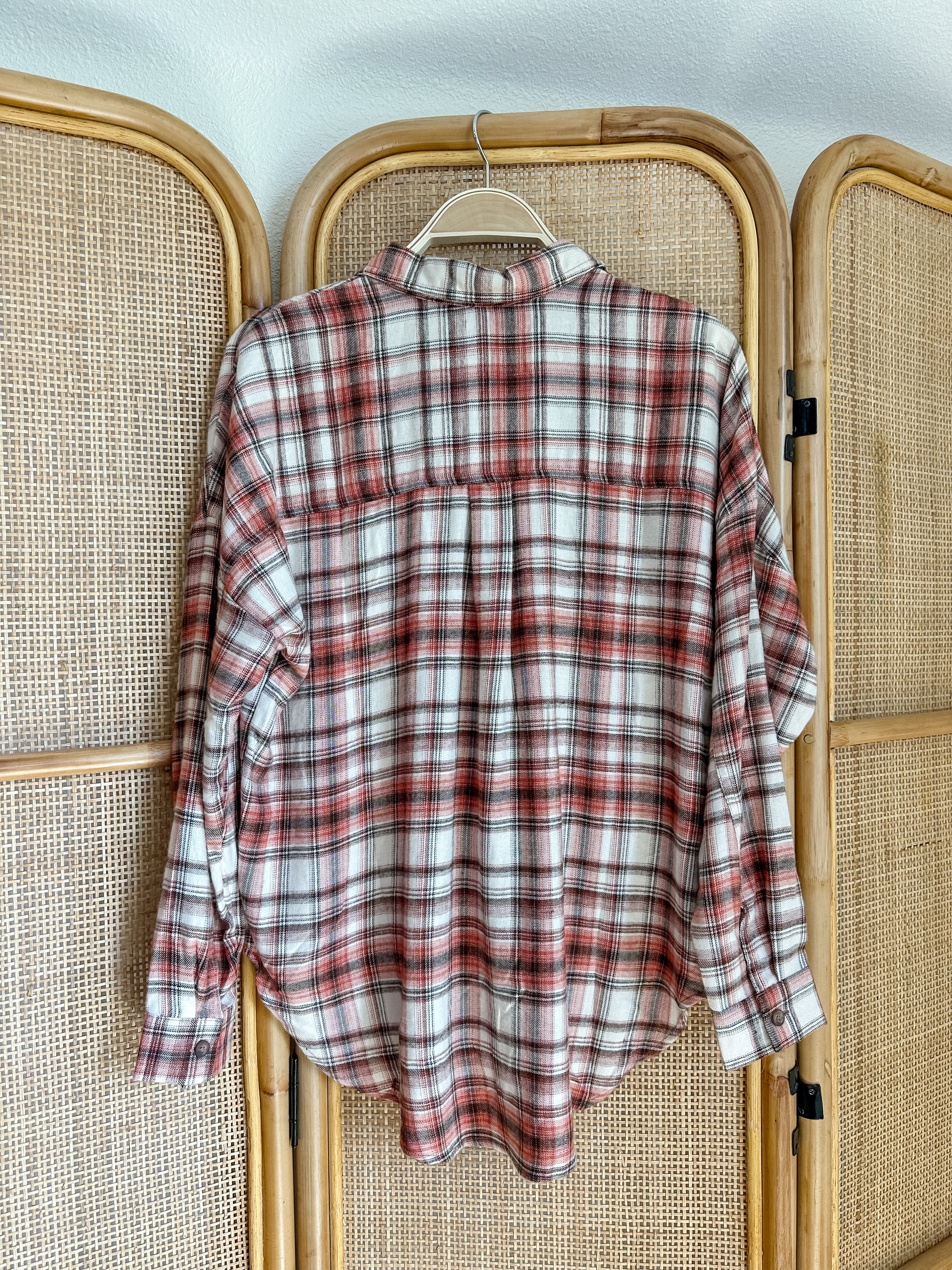 Luci Flannel | Terracotta