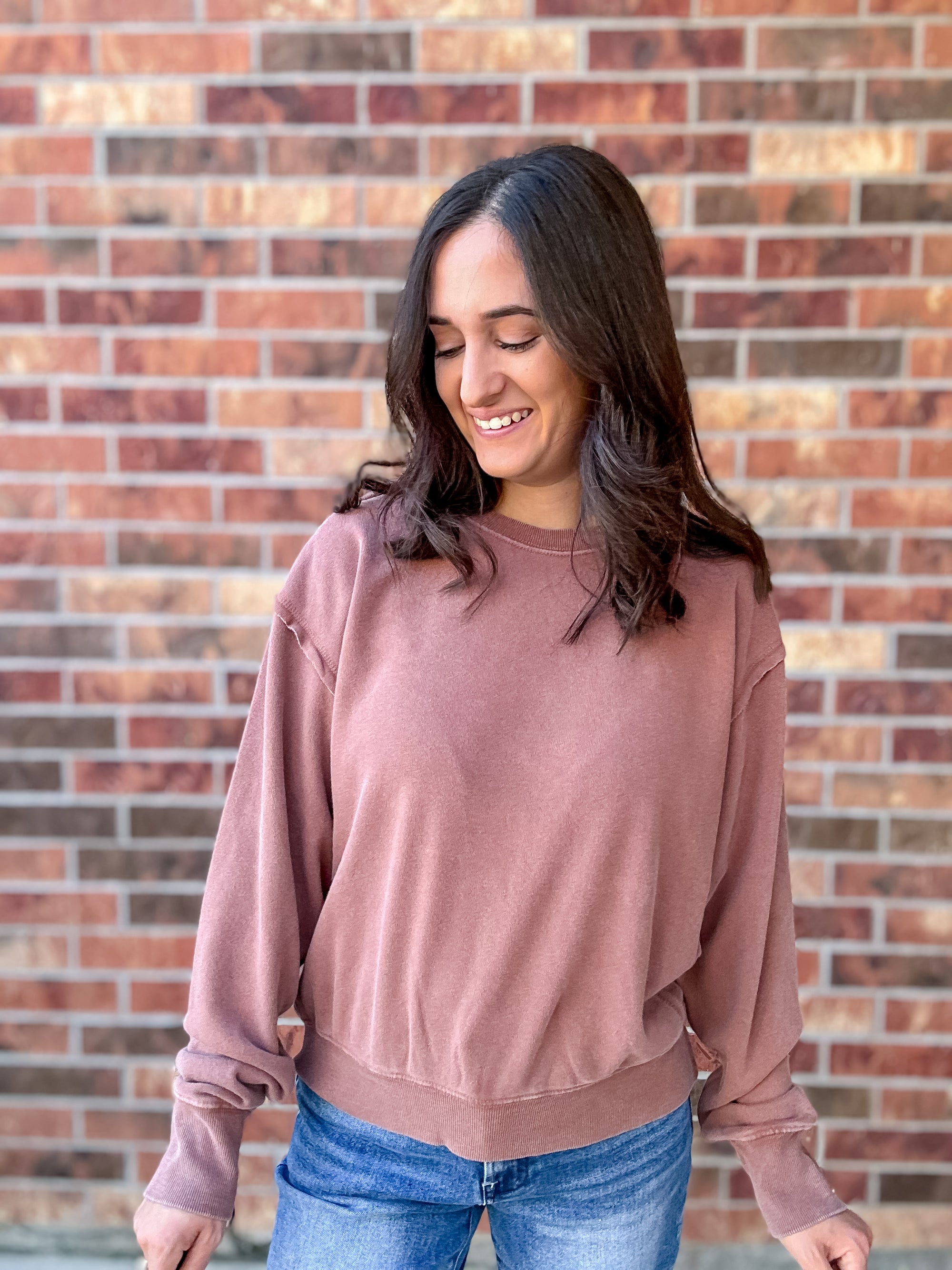 Marisa Pullover | Chestnut