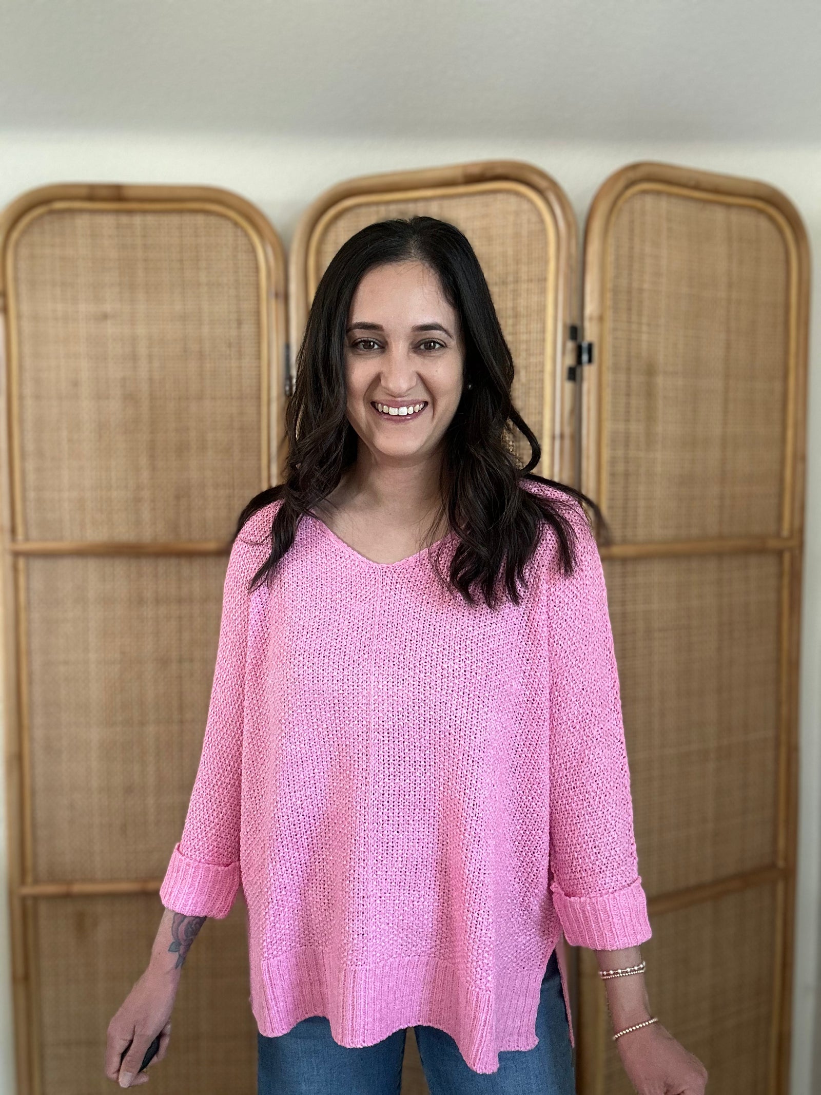 Change In Temps Top | Pink