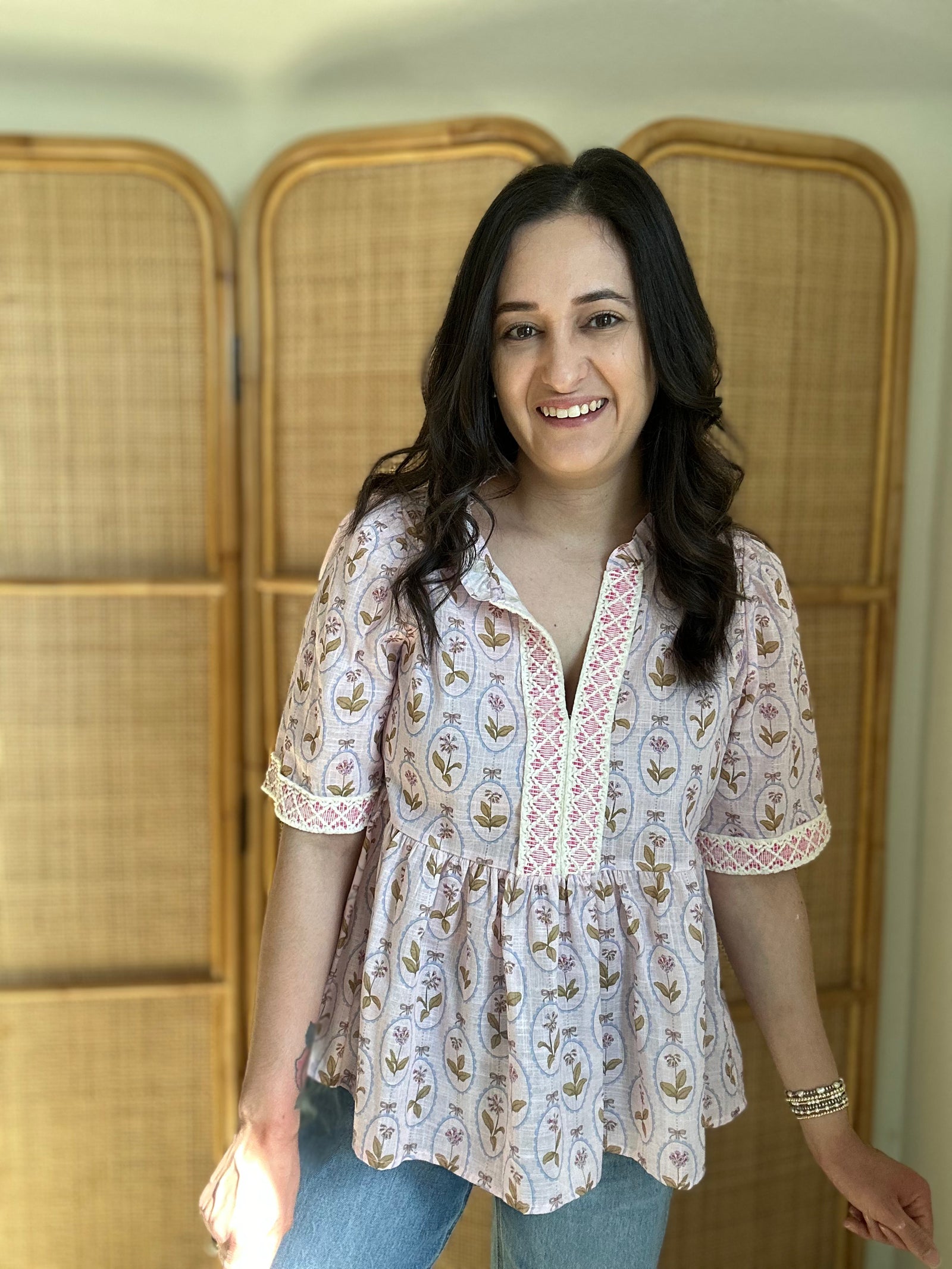 X's & Bows Top - Pink