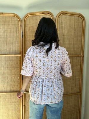 X's & Bows Top - Pink