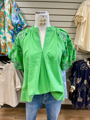Green Goddess Top