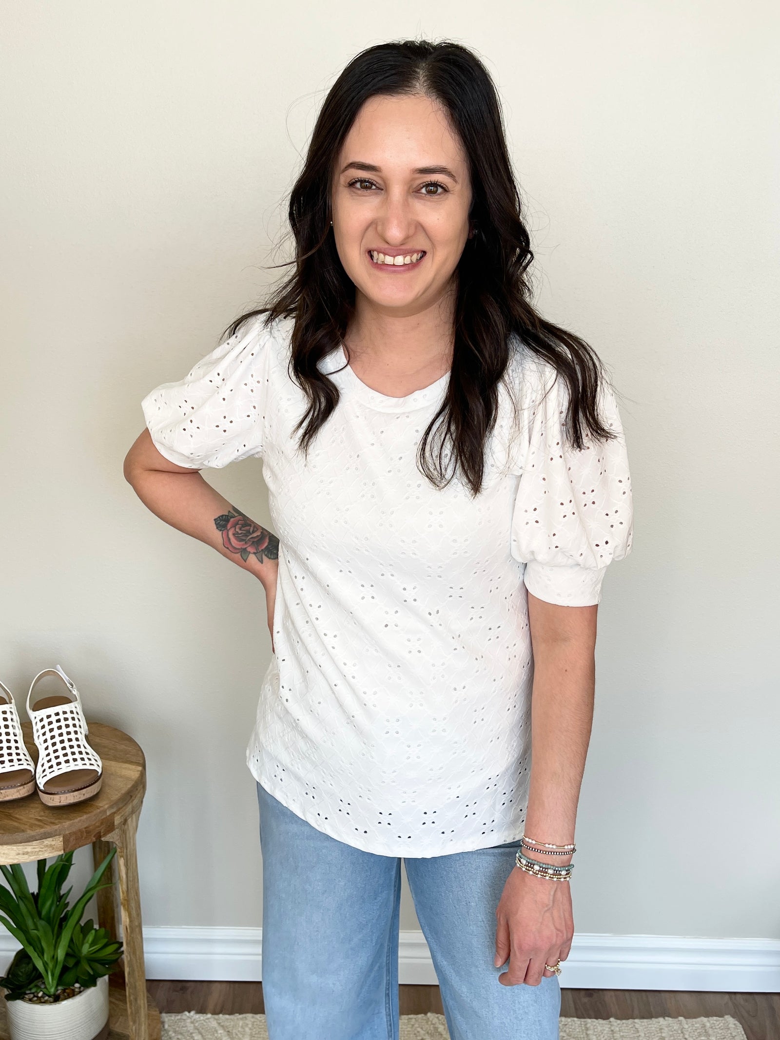 Dream Big Top - White