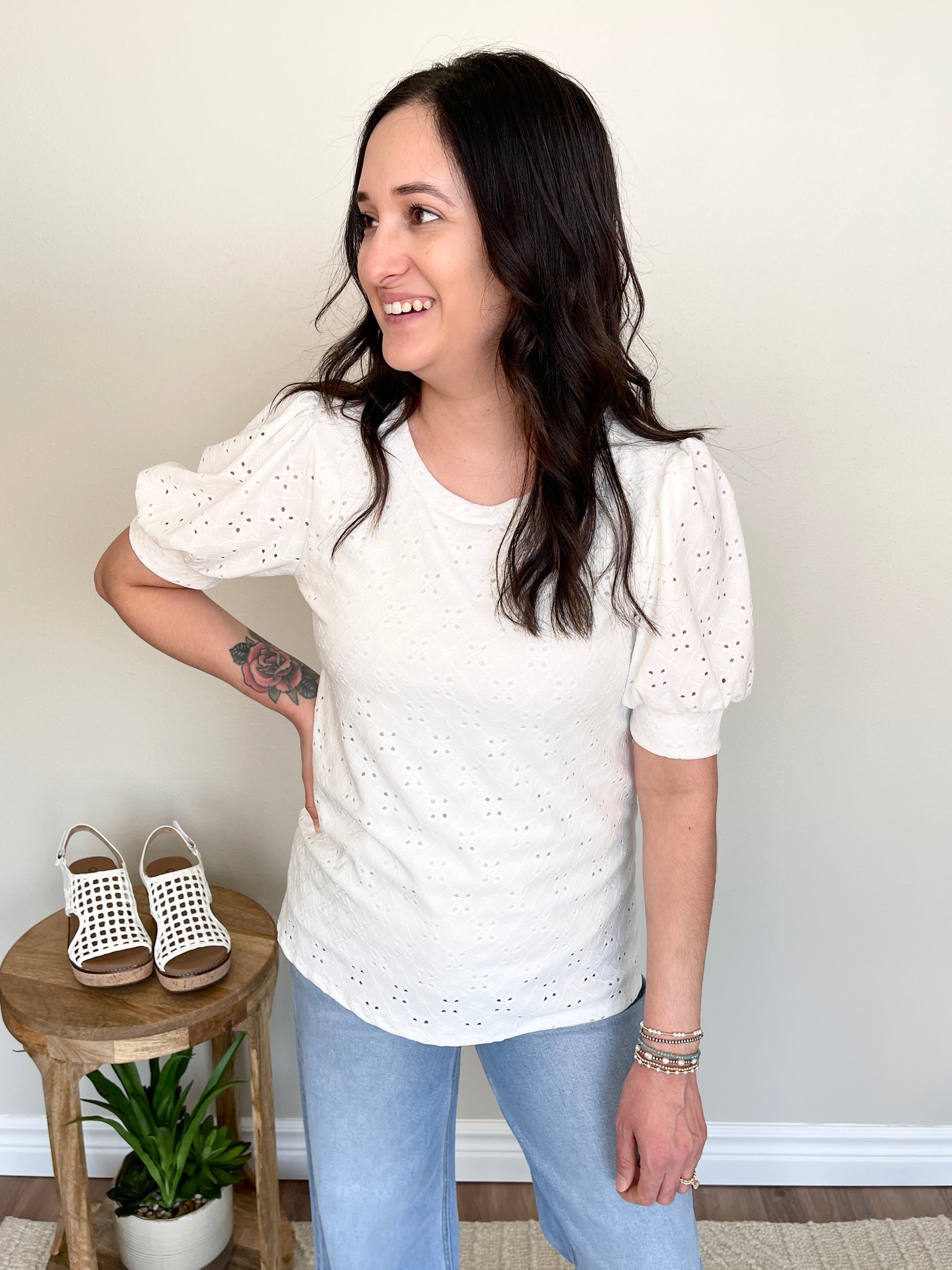 Dream Big Top - White