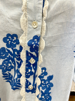 Leo Top - Blue