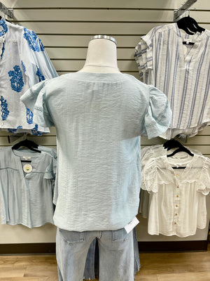 Diana Top - Light Blue