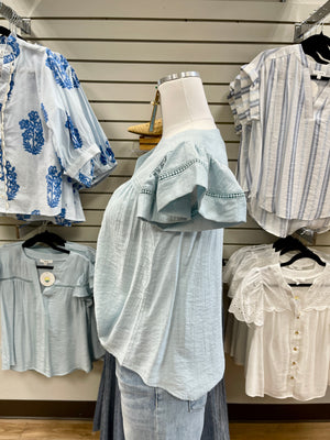 Diana Top - Light Blue