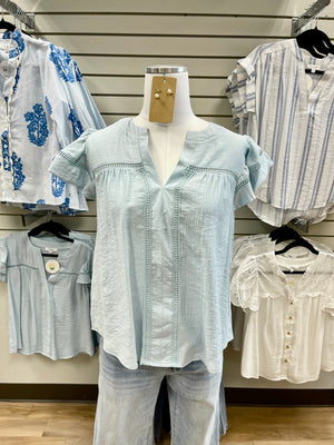 Diana Top - Light Blue