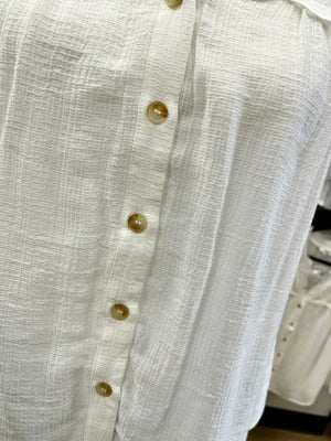 Lovely Little Loop Top - White