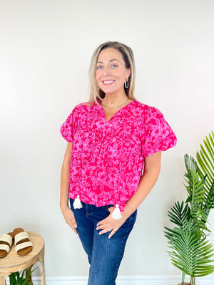 Hey Hibiscus Top