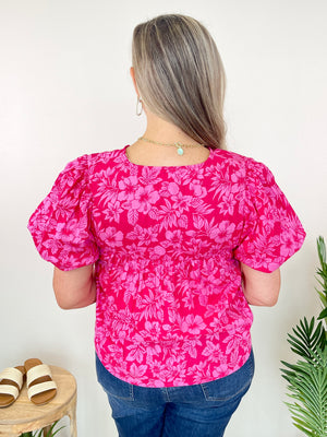 Hey Hibiscus Top