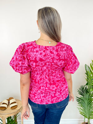 Hey Hibiscus Top