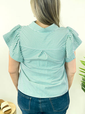 Patio Party Top - Green