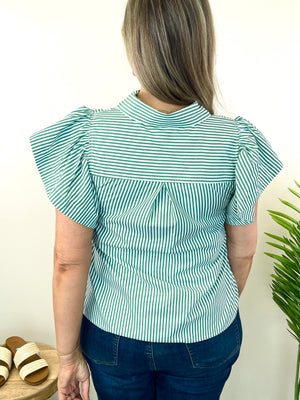 Patio Party Top - Green