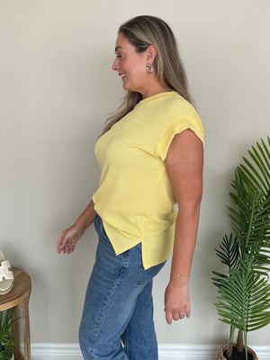 Erika V Top - Yellow