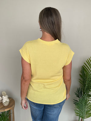 Erika V Top - Yellow