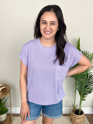 Precious Moments Top | Lavender