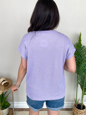 Precious Moments Top | Lavender