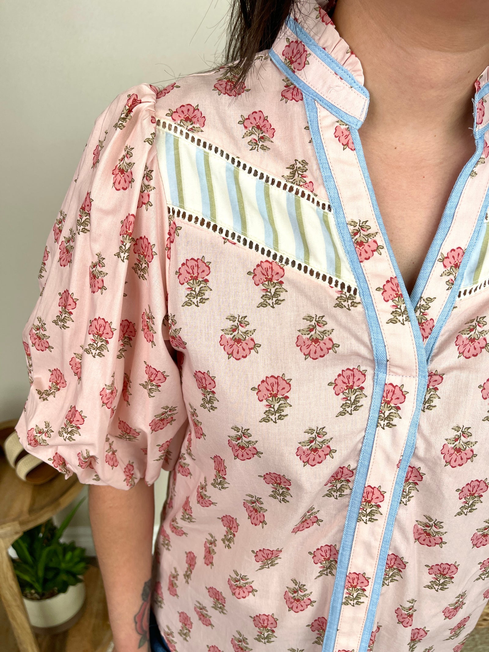 Winding Roses Top