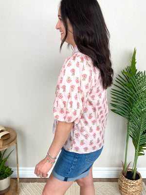 Winding Roses Top