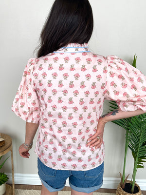 Winding Roses Top