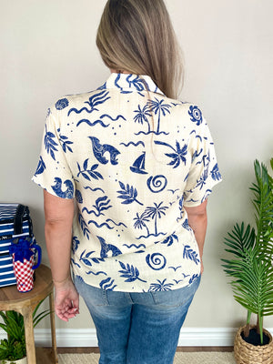 Blue Bayou Top