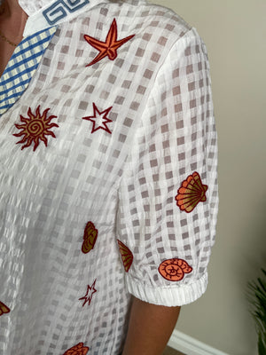 Sun & Shells Top