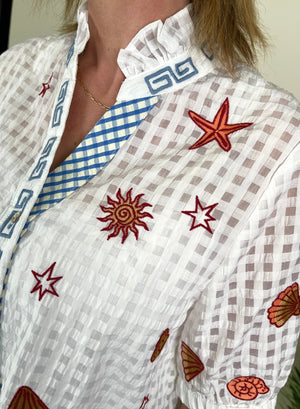 Sun & Shells Top