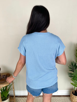 Precious Moments Top - Baby Blue