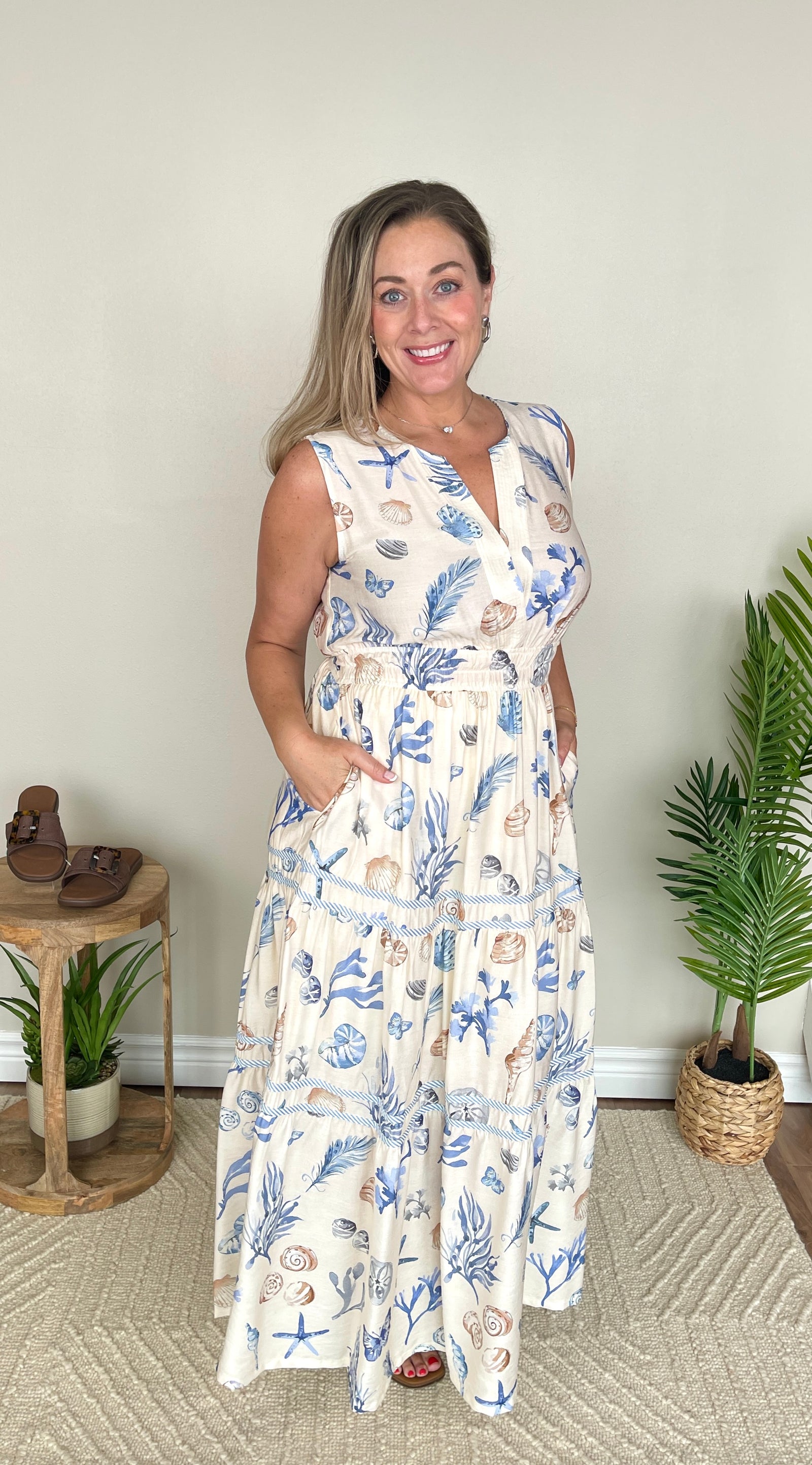 All The Shells For Me Dress