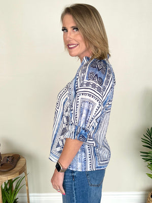 Shades of Blue Top