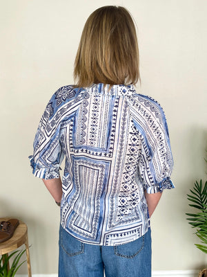Shades of Blue Top